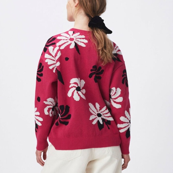 Oversized Floral Sweater - Picture 2 of 7